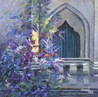 Ashraf, 18 x 18 Inch, Oil on Canvas, Floral Painting, AC-ASF-020
